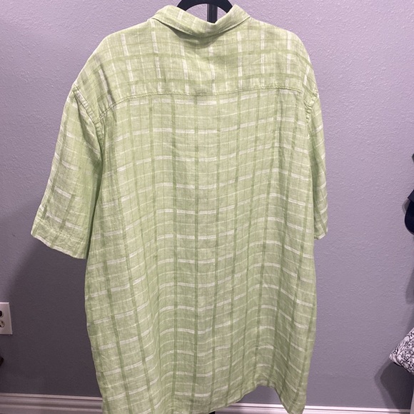 Perry Ellis linen men’s shirt - Picture 4 of 5